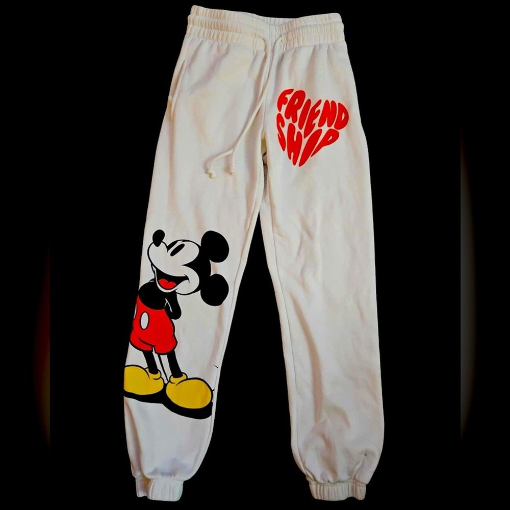 Disney Mickey Mouse Juniors Pull On Joggers,‎ Sizes XS